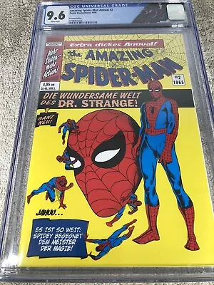 Buy Amazing SPIDER MAN Annual 2 CGC 9.6 Dr. Strange 1999 German Ed Steve Ditko Art • 237.17£