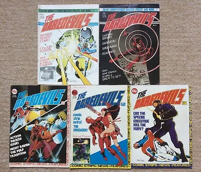Buy The Daredevils #2, 3, 9, 10, 11. With Posters. Marvel UK,(1983). Captain Britain • 30£