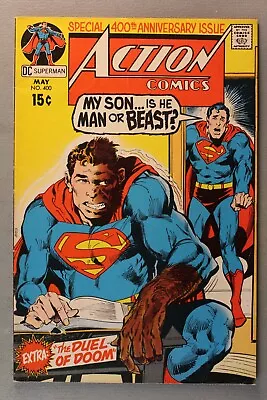 Buy Action Comics #400 *1971*  My Son...Is He Man Or Beast?  Art ~ Swan & Anderson • 28.08£