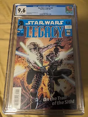 Buy Star Wars: Legacy #49 - Dark Horse 2010 CGC 9.6 WHITE PAGES • 39.85£
