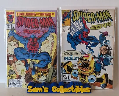 Buy Spider-Man 2099 Issue 2 & 3 (1992) Vintage Marvel Comics FN/VF Condition  • 17.99£