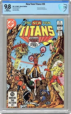 Buy New Teen Titans #28 CBCS 9.8 1983 21-2740C73-002 • 76.41£
