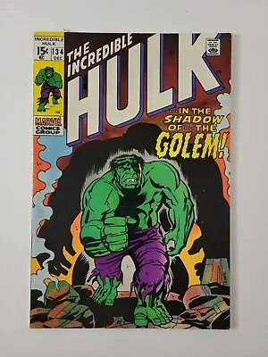 Buy Incredible Hulk #134 1st Appearance Of The Golem Stan Lee 1970 Bronze  • 19.79£