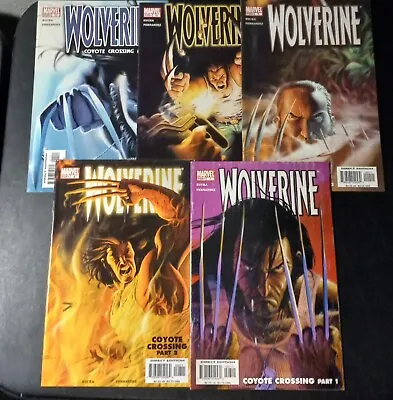 Buy Wolverine #7-11 Vol 3 Coyote Crossing Part 1-5 Greg Rucka Marvel Comics 2004 • 4.81£