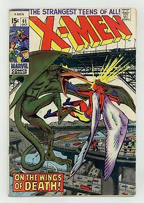 Buy Uncanny X-Men #61 GD+ 2.5 1969 • 40.78£