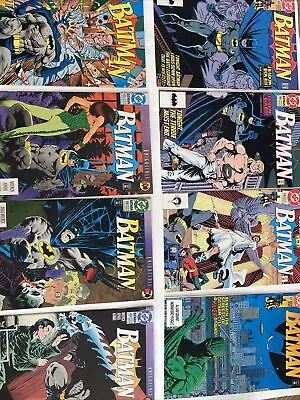 Buy Batman Lot - 8 Books - Issues 468-471 473 495 496 & 499 DC Comics • 9.50£