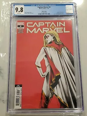 Buy Captain Marvel #8 3rd Print Variant CGC 9.8 1st Appearance Star • 63.24£