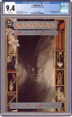 Buy Sandman #1 CGC 9.4 1989 4211009001 1st App. Morpheus The Modern Age Sandman • 216.78£