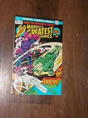 Buy Marvel's Greatest Comics #56  Fantastic Four 74 Reprint Galactus & Silver Surfer • 9.99£