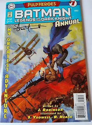 Buy Batman : Legends Of The Dark Knight Annual #7 DC Comics Signed By Artist • 1.99£