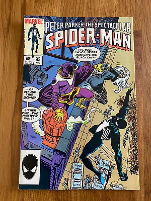 Buy Peter Parker The Spectacular Spider-man #93 - Marvel Comics - 1984 • 6.95£