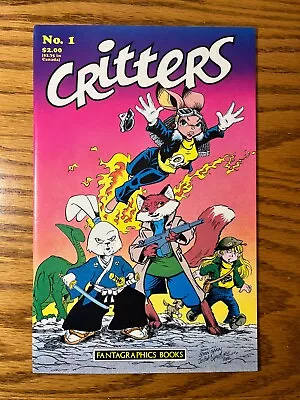 Buy Critters #1, Fantagraphics Books 1986, NM+ Condition • 55.78£