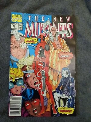 Buy New Mutants 98 Marvel Comic Newsstand Edition • 400£