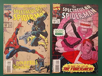 Buy Spectacular Spiderman 209 ,210  ( The Foreigner ) 1994 • 4£