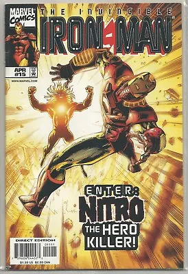 Buy Invincible Iron Man #15 : Marvel Comics : April 1999 • 6.95£