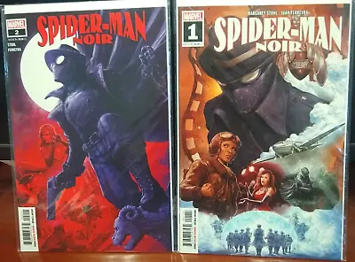Buy Spider-Man Noir 2020 1 & 2 VFNM Spider Verse 1st Prints Stohl Juan Ferreyra • 6.37£