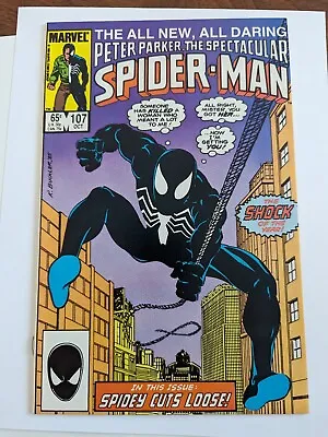Buy Spectacular Spider-Man #107 (1985) 1st Appearance Of Sin-Eater- Copper Age Key • 13.44£
