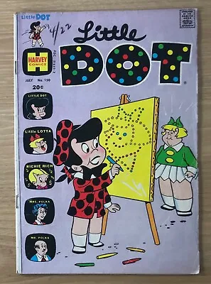 Buy Little Dot #150 Harvey Comics Bronze Age Dot Polka Richie Rich Lotta Vg- • 5.62£