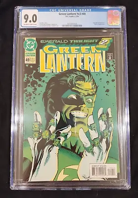 Buy Green Lantern #v3 #49, CGC 9.0, DC, February 1994, Sinestro, Emerald Twilight • 39.43£