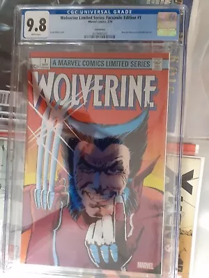 Buy Wolverine : 1 Limited Series Foil Facsimile 9.8 CGC • 60£