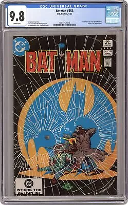 Buy Batman #358 CGC 9.8 1983 4087253013 1st Full App. Killer Croc • 395.76£