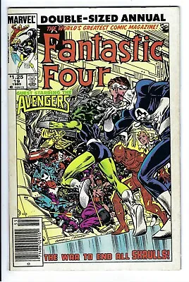 Buy Fantastic Four Annual #19 Vf 1985 Newsstand :) • 3.17£