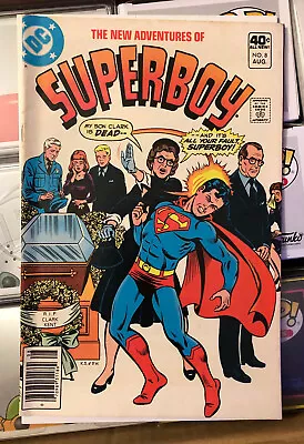 Buy The New Adventures Of Superboy #8 | DC Comic 1980 • 1.90£