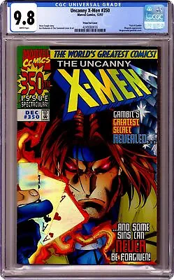 Buy Uncanny X-Men #350A Deluxe Hologram CGC 9.8 1997 4249360018 • 134.57£