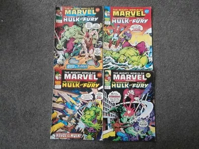 Buy The Hulk And Sgt Fury. British Marvel Comics. Issue No,s  291, 293, 294 & 297. • 2£