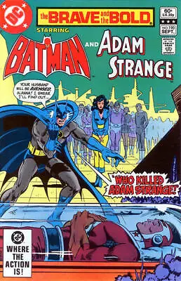Buy Brave And The Bold, The #190 FN; DC | Batman Adam Strange 1982 - We Combine Ship • 4.79£