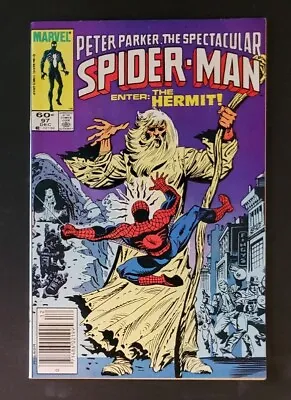 Buy Peter Parker, The Spectacular Spider-Man #97 The Hermit High Grade, Newsstand • 6.40£