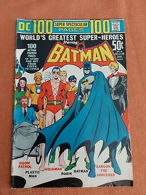 Buy DC 100 Super Spectacular  Batman  Vol.33 No. 238, January 1972 - 100 Pages • 15.21£
