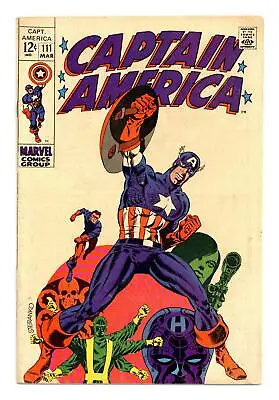 Buy Captain America #111 GD/VG 3.0 1969 • 37.93£