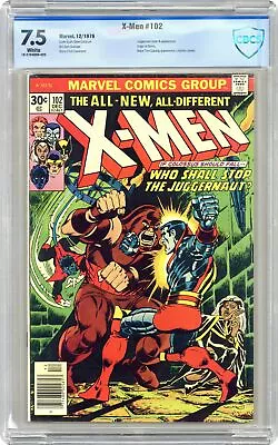 Buy Uncanny X-Men #102 CBCS 7.5 1976 19-2794D0D-025 • 132.52£