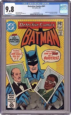 Buy Detective Comics #501 CGC 9.8 1981 4341741007 • 140.11£