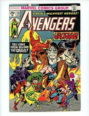 Buy Avengers #131 Comic Book 1975 VF- 1st Appearance Legion Of Unliving Marvel • 17.38£