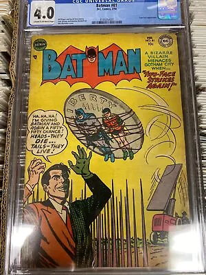 Buy Batman #81 - DC 1954 CGC 4.0 Two-Face Appearance. • 790.29£