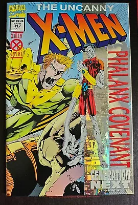 Buy MARVEL COMICS THE UNCANNY X-MEN # 317 (1994) COMIC Phalanx Covenant Part 3 • 3.21£