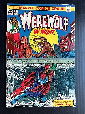 Buy WEREWOLF BY NIGHT #9 September 1973 Vintage Marvel Comics  • 39.98£