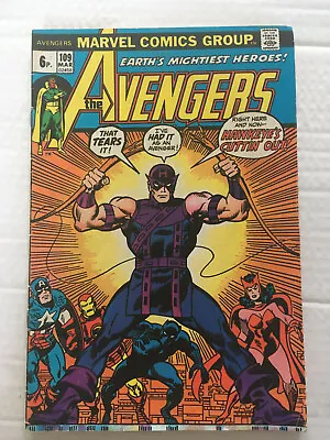 Buy The Avengers 109 (1973) Marvel Comics	 • 7£