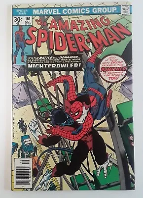 Buy Amazing Spider-Man #161 (1976)  Nightcrawler Punisher Appearances NICE! • 22.14£