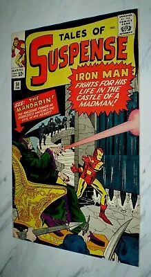 Buy Tales Of Suspense #50 NM 9.4 OW/W Pgs 1964 Marvel Iron Man - 1st Mandarin • 3,138.03£
