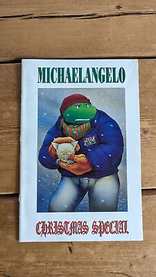Buy Teenage Mutant Ninja Turtles Comic - Michaelangelo Christmas Special Dec 1990 • 15£