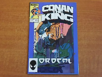 Buy Marvel Comics: CONAN THE KING  #23  July 1984  Robert E. Howard Barbarian • 4.99£