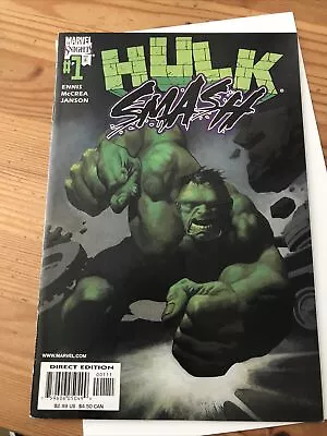 Buy Hulk - Smash (2001) #1 Of 2 • 1.49£