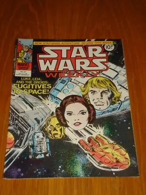 Buy Star Wars British Weekly Comic 47 1978 December 27th • 6.99£