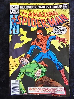 Buy Amazing Spider-man #176 1977 Marvel Comics Bronze Age Green Goblin! • 17.98£