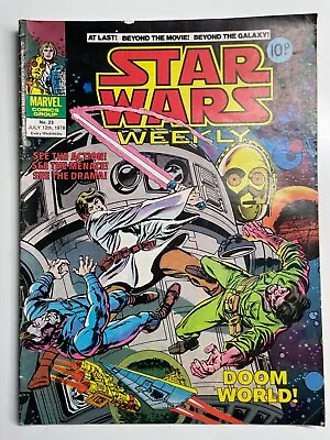 Buy Star Wars Weekly No. 23 Vintage Marvel Comics UK. • 2.95£