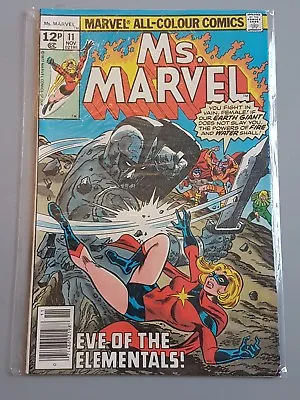 Buy Ms Marvel #11 Comic Nov 1977 - Carol Danvers  Bronze Age • 11.49£
