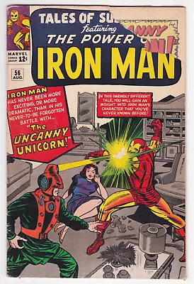 Buy Tales Of Suspense #56 Good MInus 1.8 Iron Man First Unicorn The Watcher 1964 • 19.98£